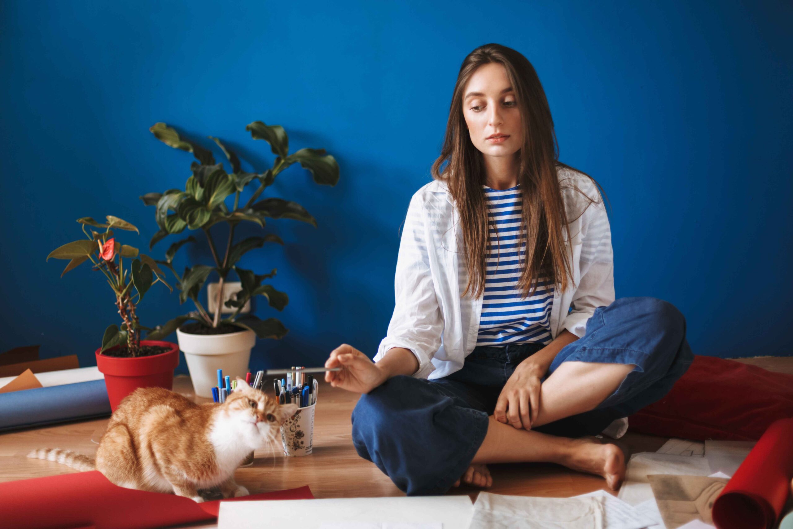 Are you terrified of leaving your cat alone for the first time?